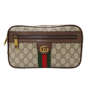 Gucci Ophidia GG Supreme Canvas Belt Bag (574796) for Men and Women